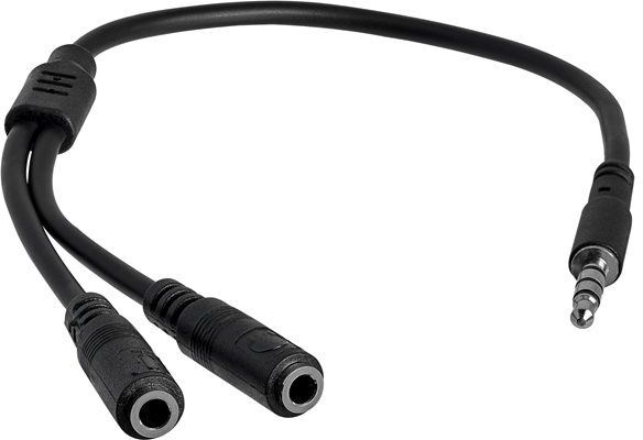 Startech.com headset adapter for headsets with separate headphone / microphone