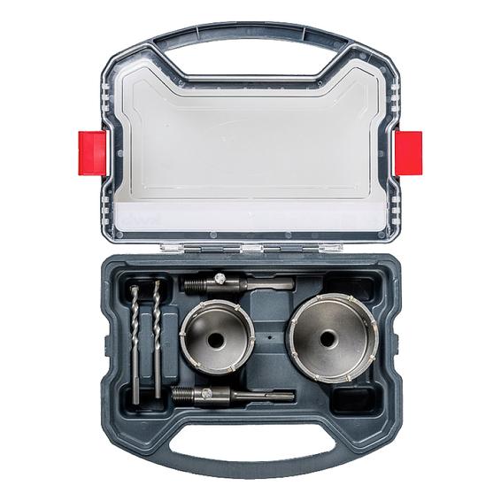 kwb HM Hohlbohrkronen Set 6tlg PWRBOX (68 mm, 82 mm) (499176)