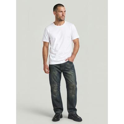 T-Shirt G-STAR "Base Shrunken Slim T-Shirt", Herren, Gr. S, weiß, Obermaterial: 100% Baumwolle, Shirts T-Shirt
