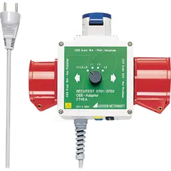 GMCI Z745A - Drehstromadapter für SECUTEST und METRATESTER, 16 A / 32 A