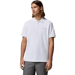 COLUMBIA Herren Polo Carter Ridge Pique Polo, Größe S in Weiß Weiß