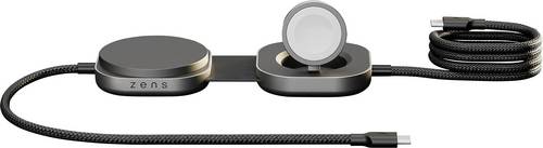 ZENS Induktions-Ladegerät 20W ZECC07B ZECC07B/00 Ausgänge Induktionslade-Standard, Apple MagSafe, USB-C Schwarz