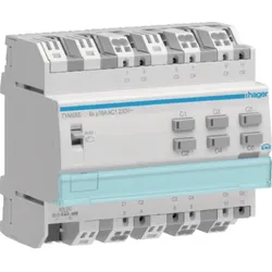 Hager KNX Schaltausgang 6-fach TYA606E