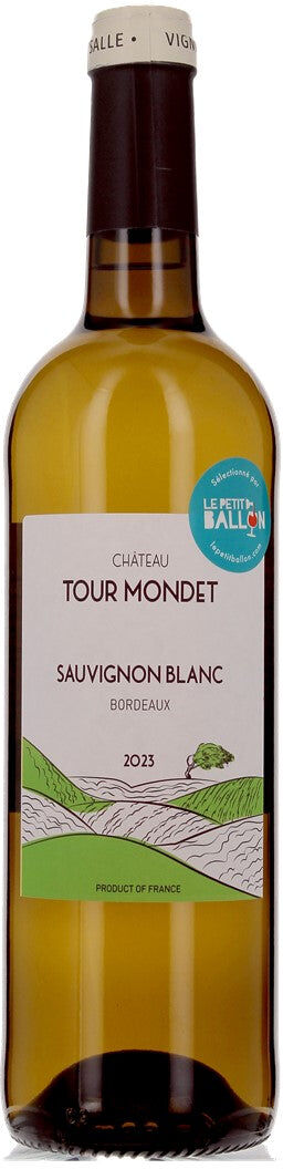 Le Petit Ballon Sauvignon Blanc - Château Tour Mondet - AOP Bordeaux Blanc - Blanc - 750 mL