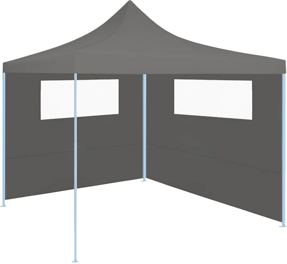 vidaXL Parois latérales de belvédère avec fenêtres 2 pcs Anthracite