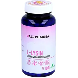L Lysin 500 mg Veg Gph Kap