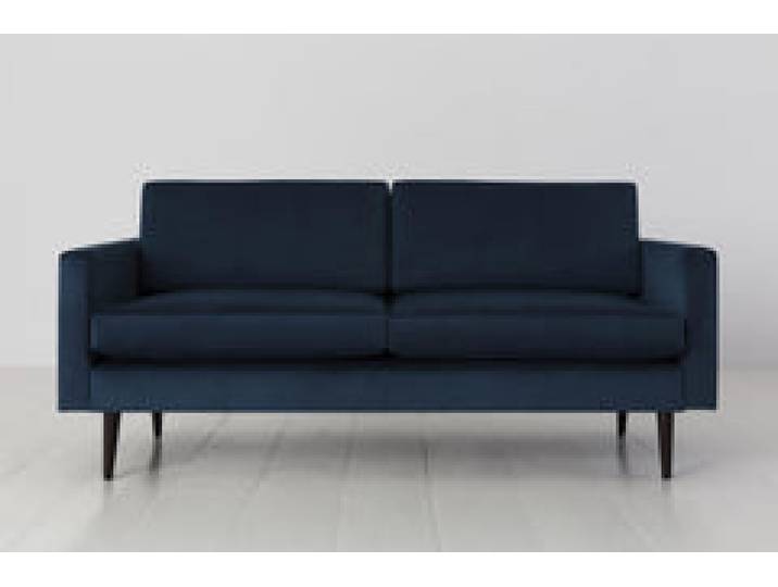 Zweisitzer-Sofa Model 01, Blaugrün