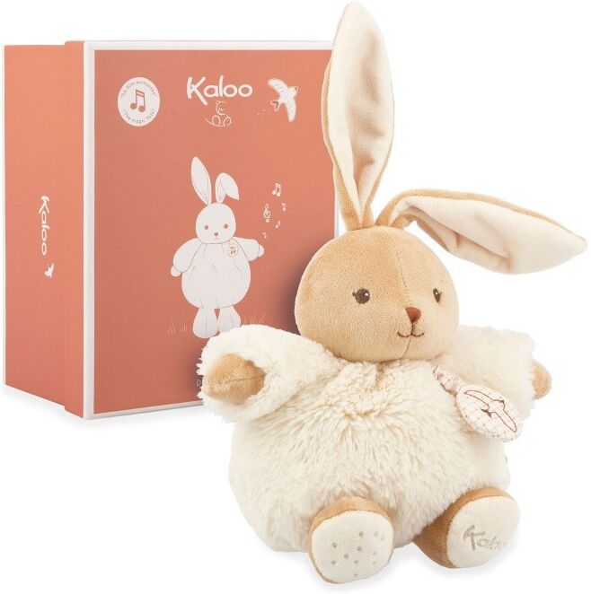 Peluche lapin Patapouf crème musical 25 cm - Kaloo