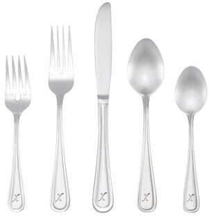 RiverRidge Home RiverRidge Marina Stainless Steel 46-piece Monogrammed Flatware Set