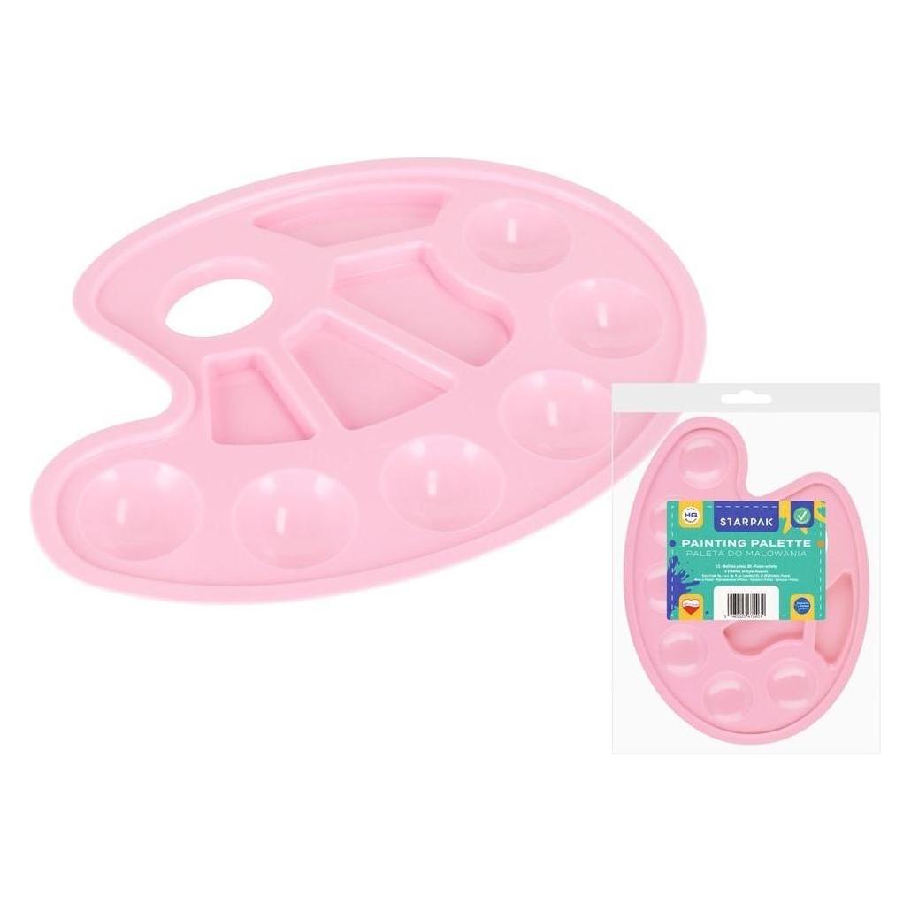 Starpak Kunststoffpalette für pastellrosa Farben (47610004)