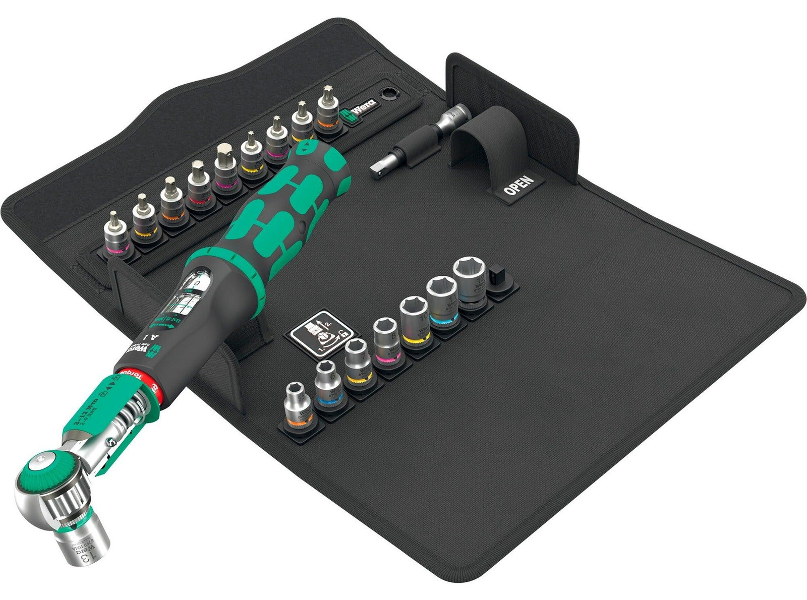 Wera Safe-Torque A 1 SHK Set 1, 1/4" Vierkant, 2-12 Nm