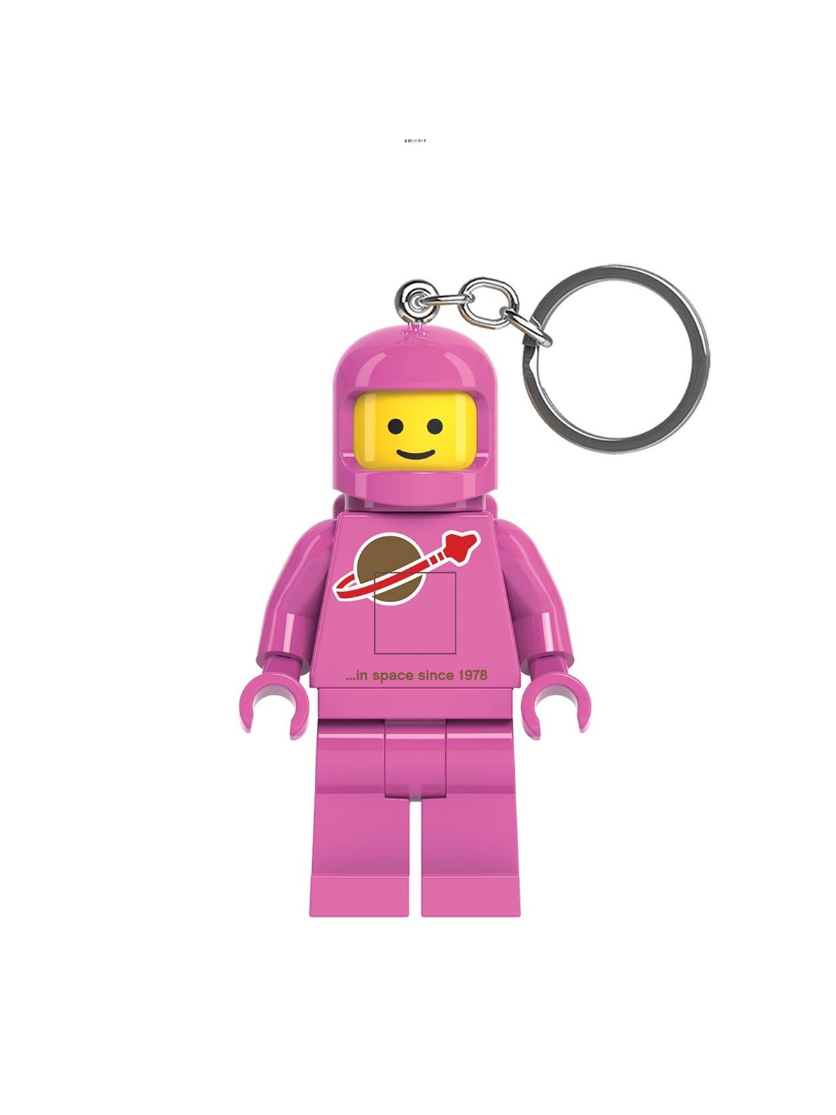 LEGO 4006036-KE10HP Minifiguren LED-Schlüsselanhänger Astronaut Pink