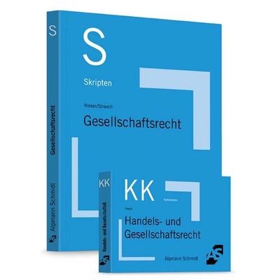 Bundle Strauch, Skript Gesellschaftsrecht + Haack, Karteikarten Handels- und Gesellschaftsrecht, Taschenbuch von Josef Alpmann,Timm Nissen,Claudia