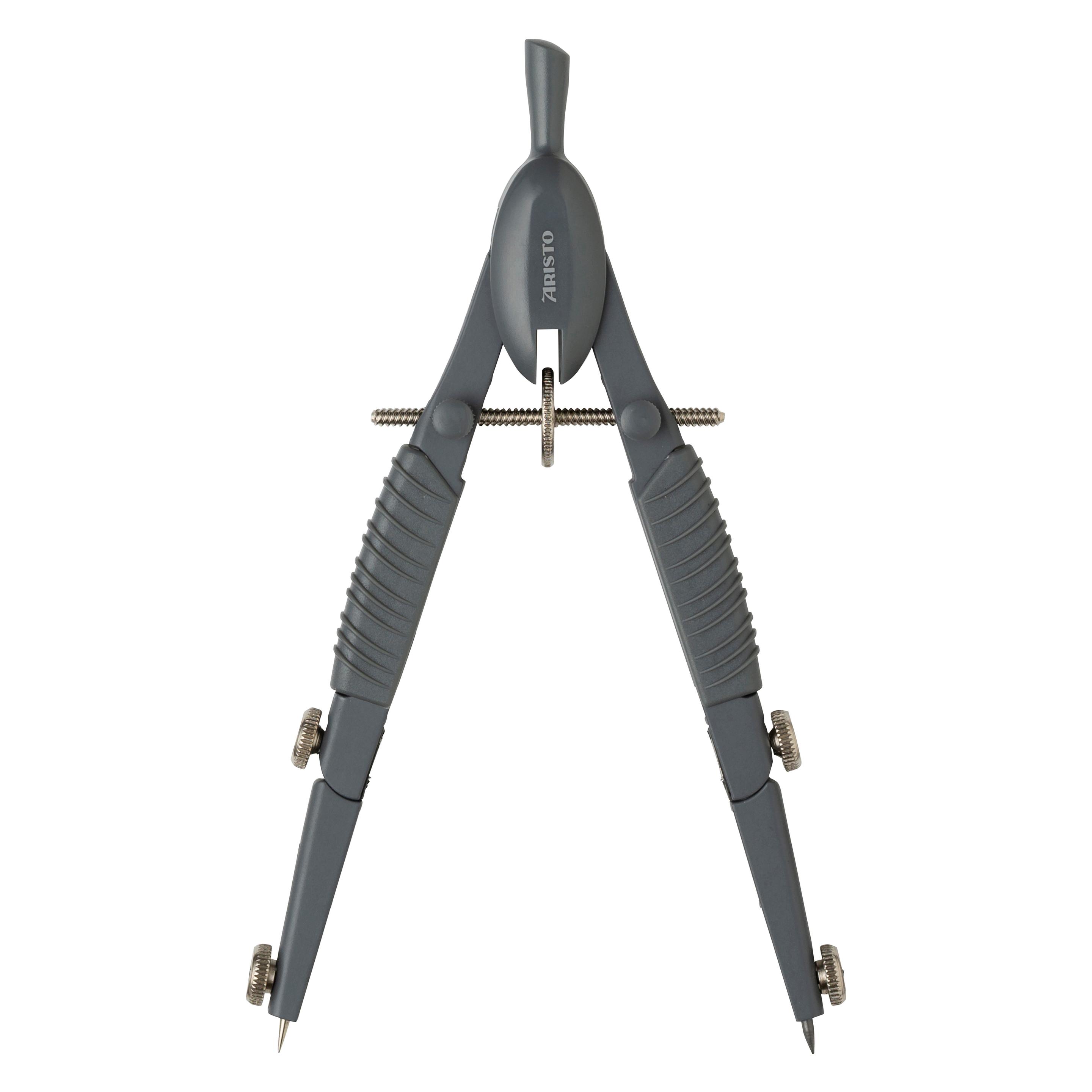 Aristo Schnellverstellzirkel Topline matt-grau (AR55816)
