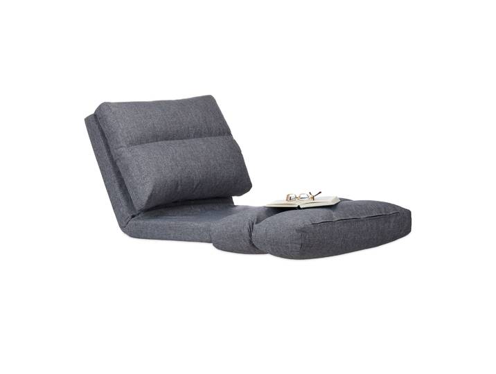 Relaxliege Sessel faltbar Anthrazit