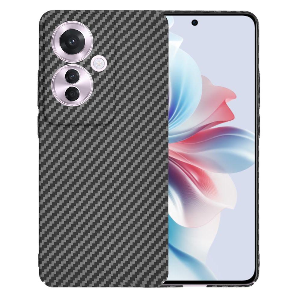 Techsuit - Carbonite FiberShell - Oppo Reno11 F - Black (Oppo Reno 11F) (56356273)