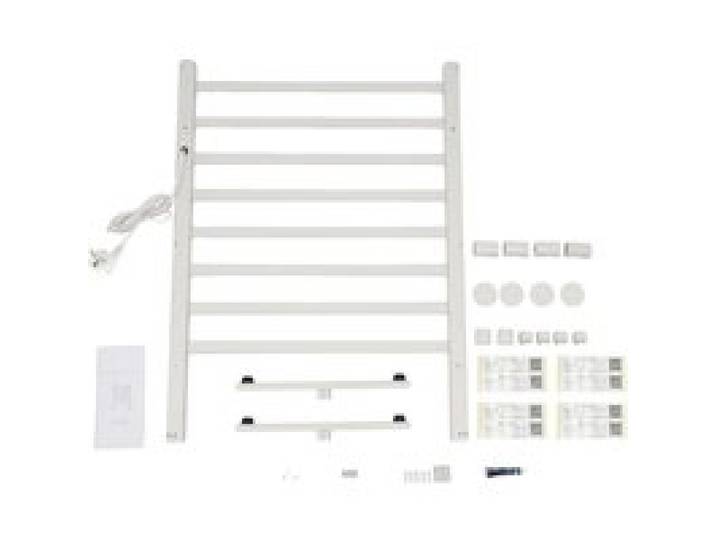 Chauffe-serviettes électrique design autonome chauffage rapide BLANC 220V UE