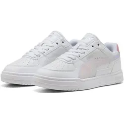 Puma Kinder Freizeit / Mode Sommer GJ Halbschuhe Halbschuhe Ki Puma Caven III Holo 20 Jr, Größe 21 in Weiß Weiß