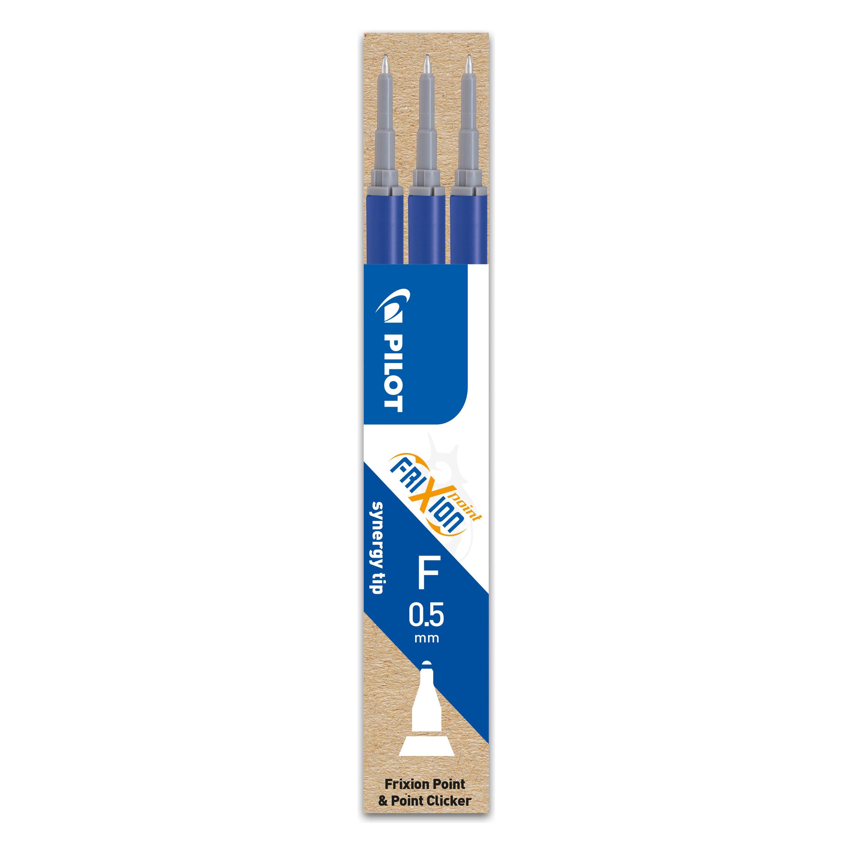 Pilot FriXion Refill Point Set Set à 3 (Blau, 0.50 mm, 3 Stk.) (BLS-FRP5-L)