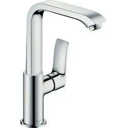 hansgrohe Metris 230 Waschtisch Armatur  31187000 chrom, Push Open Ablauf, schwenkbarer Auslauf