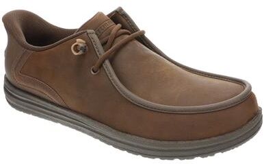 Skechers USA Slip-ins: Relaxed Fit: Melson - Mens 7 Brown Slip On Medium