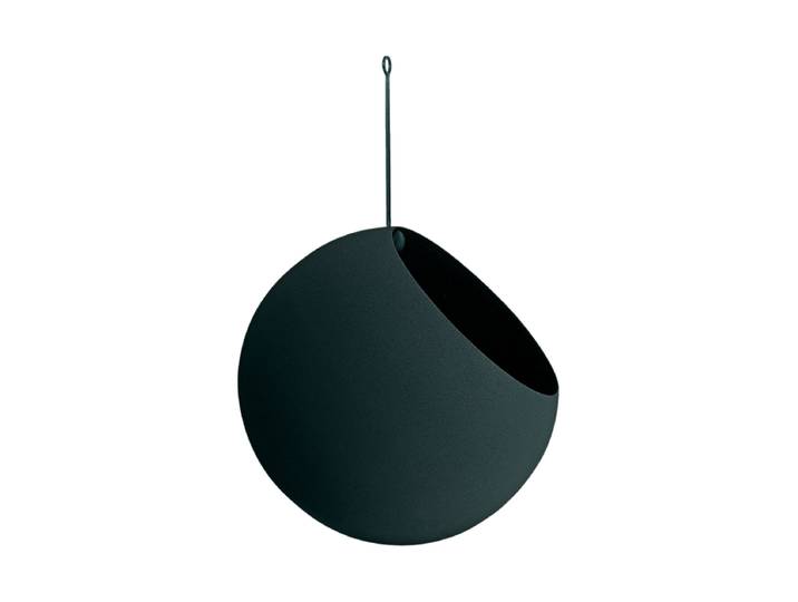 Hängender In-/Outdoor Design Blumentopf „Globe“, Forest Ø 21 x 32 cm AYTM