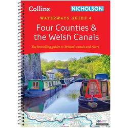 Four Counties and the Welsh Canals, Ratgeber von Nicholson Waterways Guides