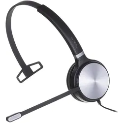 Yealink YHS36 MONO - Breitband-Headset für IP-Telefone (Kabelgebunden, Microsoft Teams), Office Headset, Schwarz, Silber