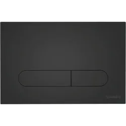 Duravit, Betätigungsplatte, DuraSystem WC-Spülknopf, schwarz matt