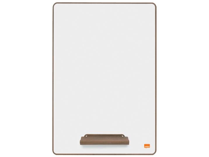 Nobo Mini Tableau blanc - L.21 x H.29,7 cm - Double face - Transportable
