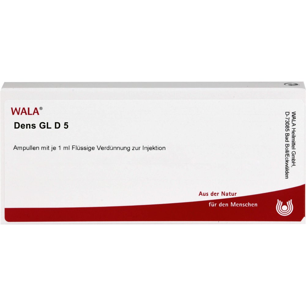 WALA Heilmittel GmbH Dens Gl D5 Ampullen 02916594