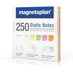 magnetoplan Static Notes 100 Stk., sortiert