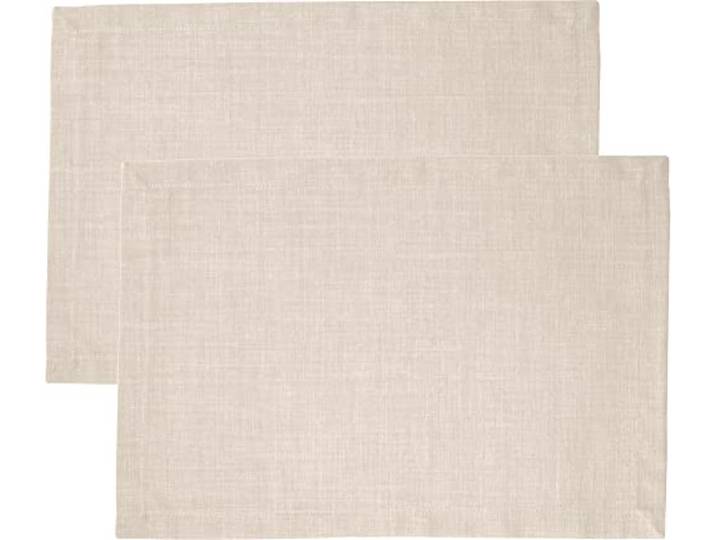 Sander Tischset Loft 2er-Pack fleckabweisend Sand Größe 35x50 cm