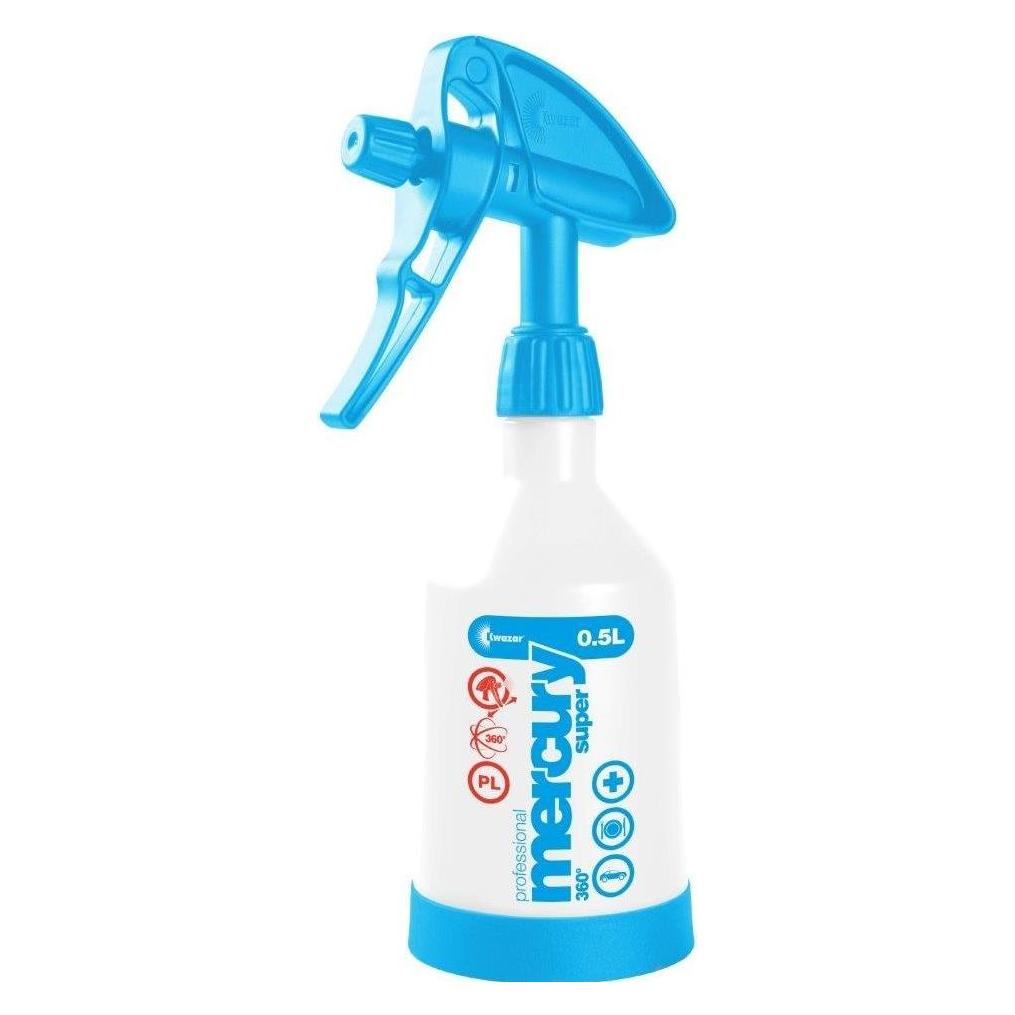 Kwazar SPRÜHFLASCHE Mercury Alkaline VITON BLAU SPRÜHFLASCHE 0,5 Liter (0.50 l) (KWA000105)
