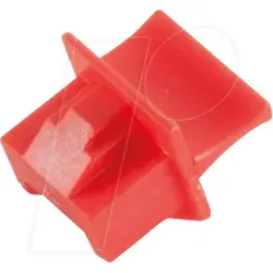 SHVP BS08-010221 - RJ-45 Staubschutz, VE10, rot