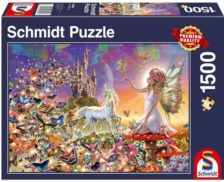 Puzzle 1500 pcs Un monde féerique - Puzzles Schmidt