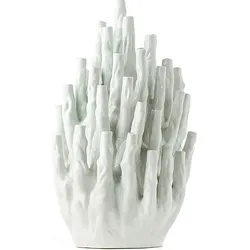 Vase Coral weiß für 50 Blumen