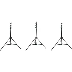 MANFROTTO Lampenstativ Master Alu black 3er Set #1004BAC-3 (Sperrgut)