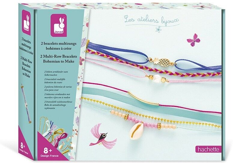 Kit Créatif 2 Bracelets Multirangs Bohèmes - Janod