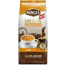 Minges Kaffeebohnen »Cafe Creme Kaffeehaus« 1000 g beige