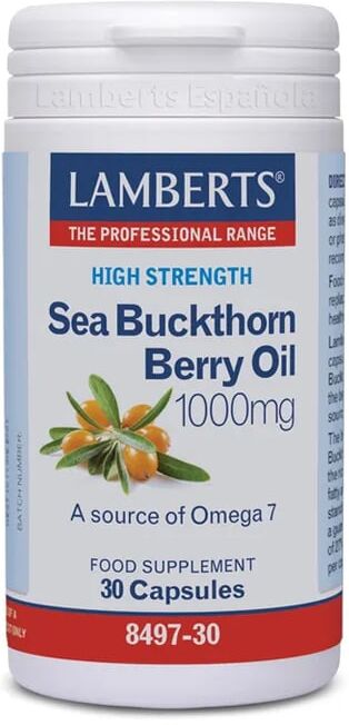 Lamberts ACEITE DEL FRUTO ESPINO AMARILLO 1000mg 30 Caps