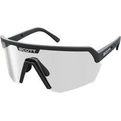 Scott Sports, Unisex, Sportbrille, Sport Shield (Schwarz, Transparent), Schwarz