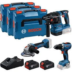 Bosch Professional, Elektrowerkzeug Set, Profi-Set