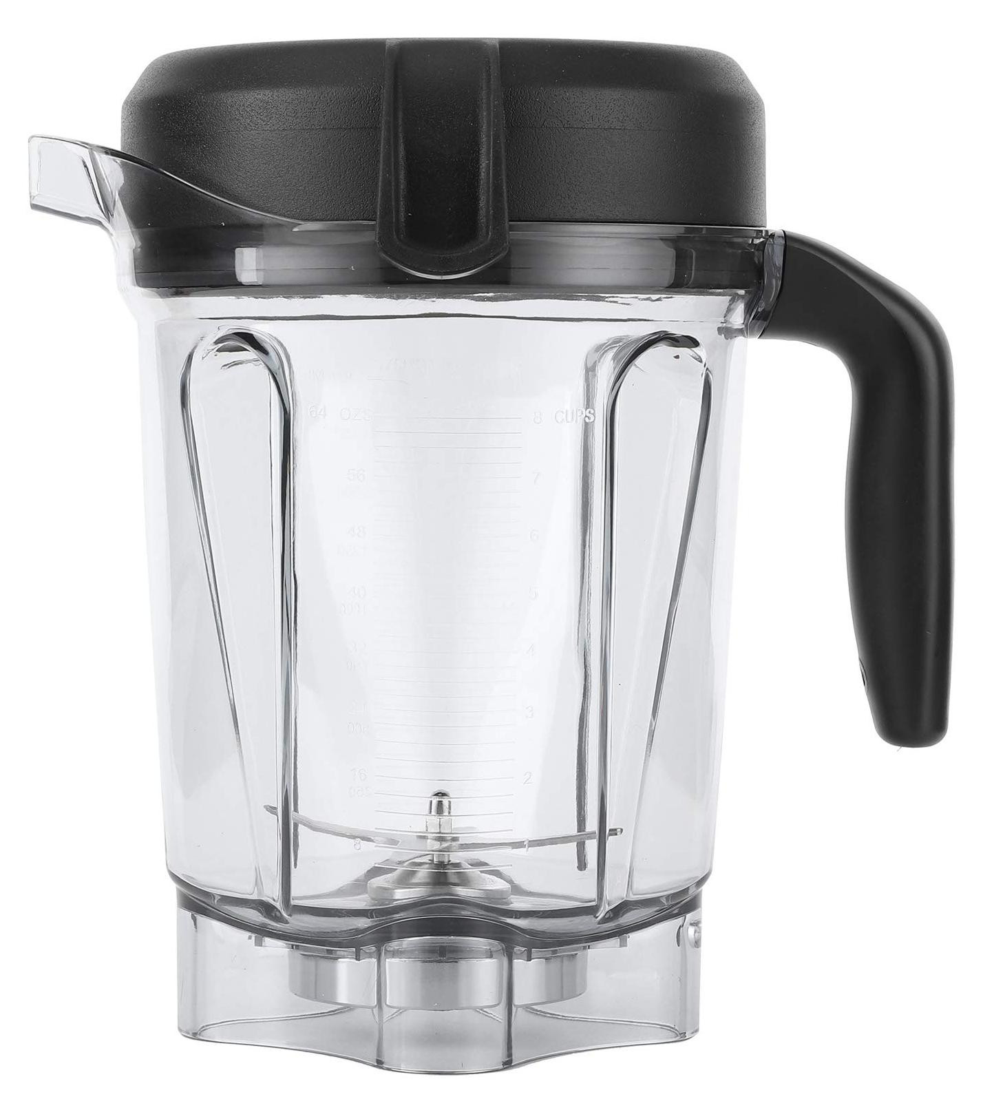 Selius Food Chopper en Food Processor met Transparante Blender Kom, Mes en Deksel, 1,9 l