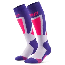 CEP Damen Ski Thermo Socken Tall 4.0 purple pink - III - III