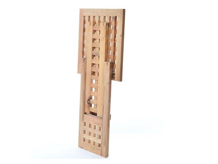 YCCHAH Wohnzimmermöbel, tragbar, einfach, Landhausstil, Massivholz, zusammenklappbar, Couchtisch, ländlich, Balkon, Gitter, kleine Beistelltische, Wohnzimmer (B)