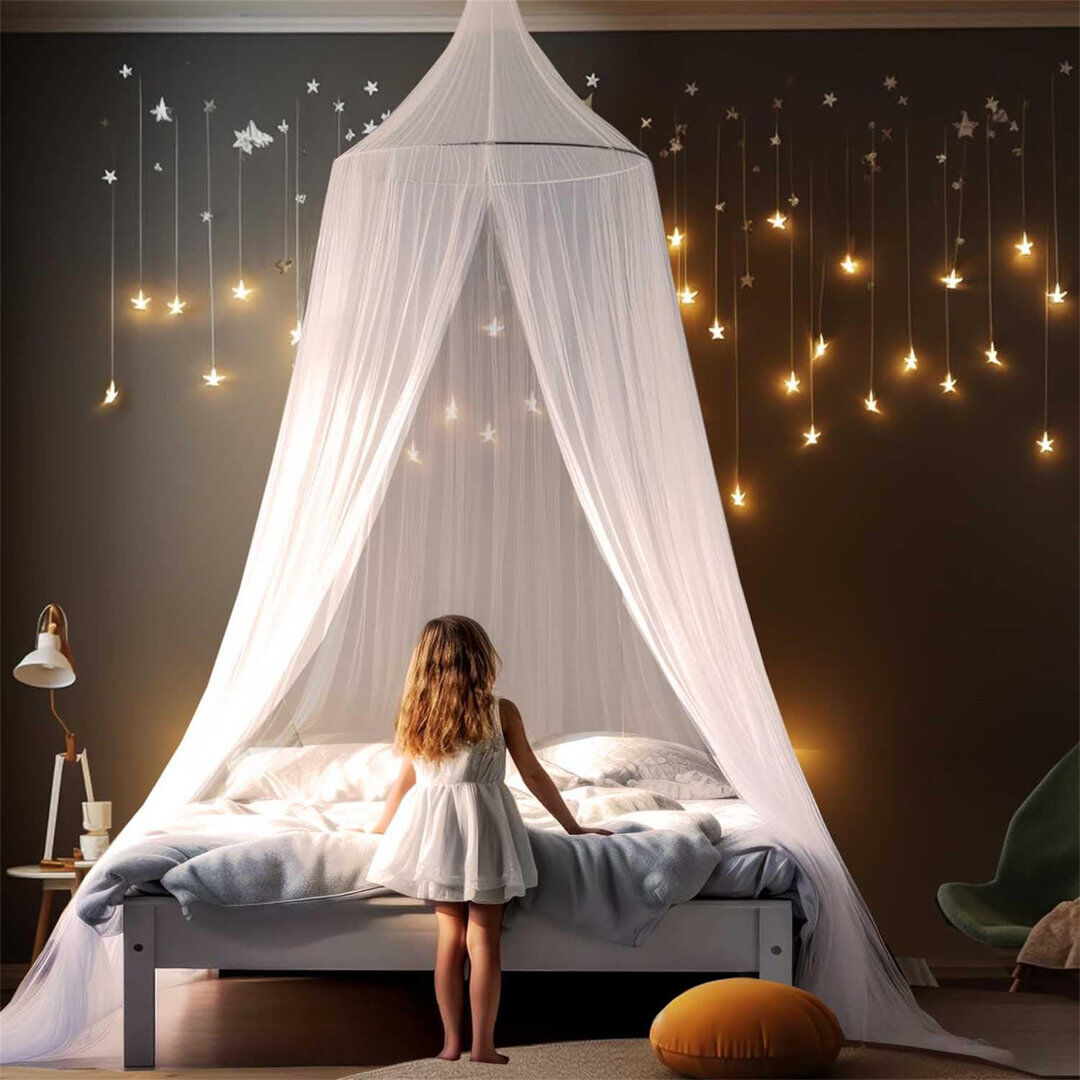 Fairmont Park Adoniram Nylon Bed Canopy White