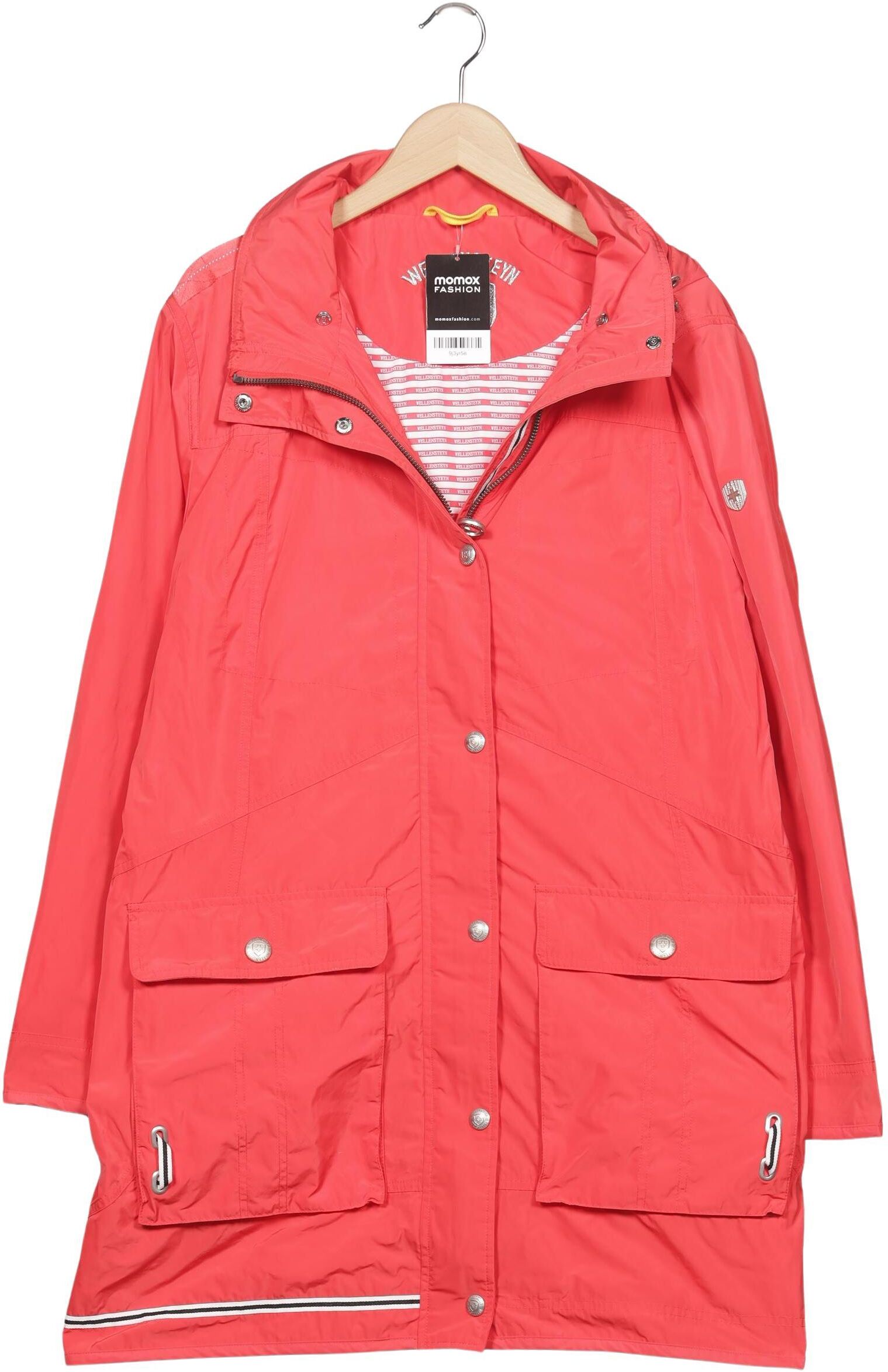 Wellensteyn Damen Mantel, Rot, Gr. Xxl, Synthetik - Second Hand
