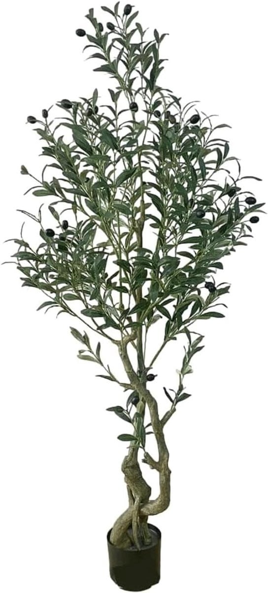 Kunstplant Olijfboom - Groen - 150 cm