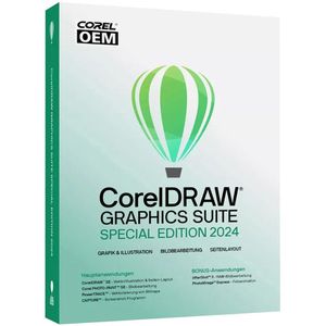 Corel Grafiksoftware DRAW Graphics Suite 2024, Special Edition, Windows, Box-Pack, Vollversion
